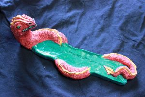Red Dragon Incense Burner