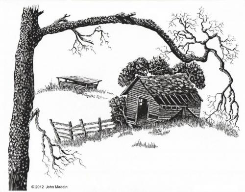 Old Farmhouse in Eastern Oregon